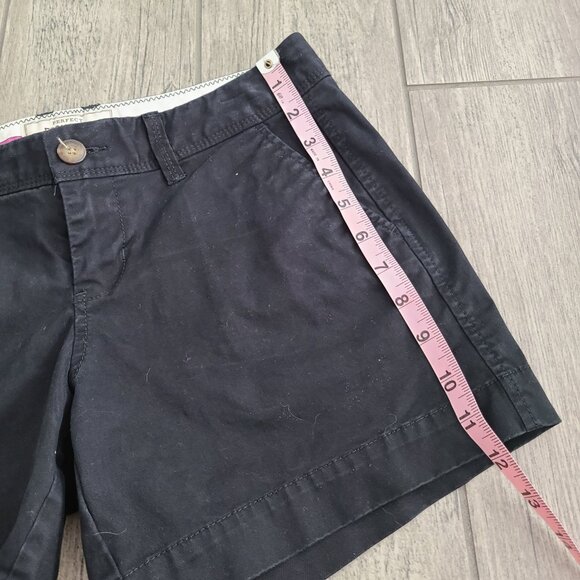 Old Navy women's favorite khakis perfect 5" shorts low-rise black size 2 - Picture 6 of 10